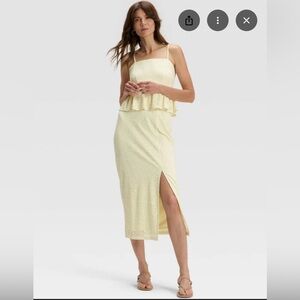 Target Cream Eyelet Dress